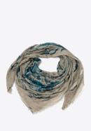 Dámský šátek, béžově - modrá, 97-7D-X15-X1, Obrázek 2