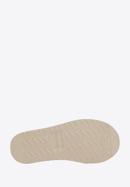 Dámské semišové kotníkové boty s vlnou, béžově šedá, 97-D-850-5-36, Obrázek 6