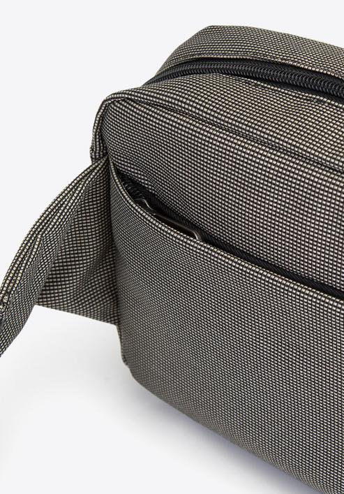 Panská taška, béžovo-černá, 92-3P-103-8, Obrázek 4