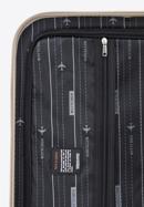 ABS bordázott kabin bőrönd, bézs, 56-3A-311-11, Fénykép 8