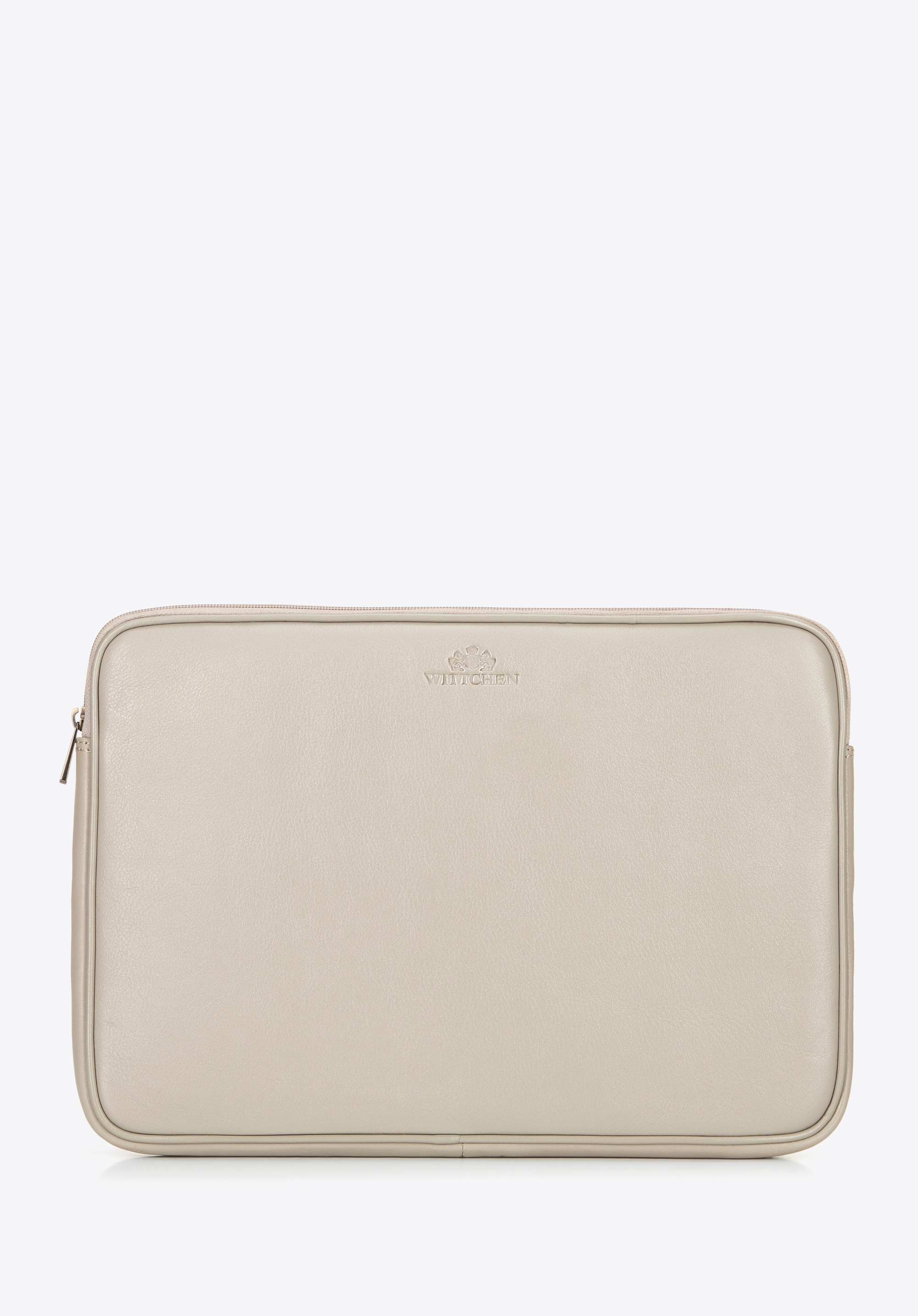 Bőr laptoptáska 15.6“, bézs, 16-2-001-8, Fénykép 1