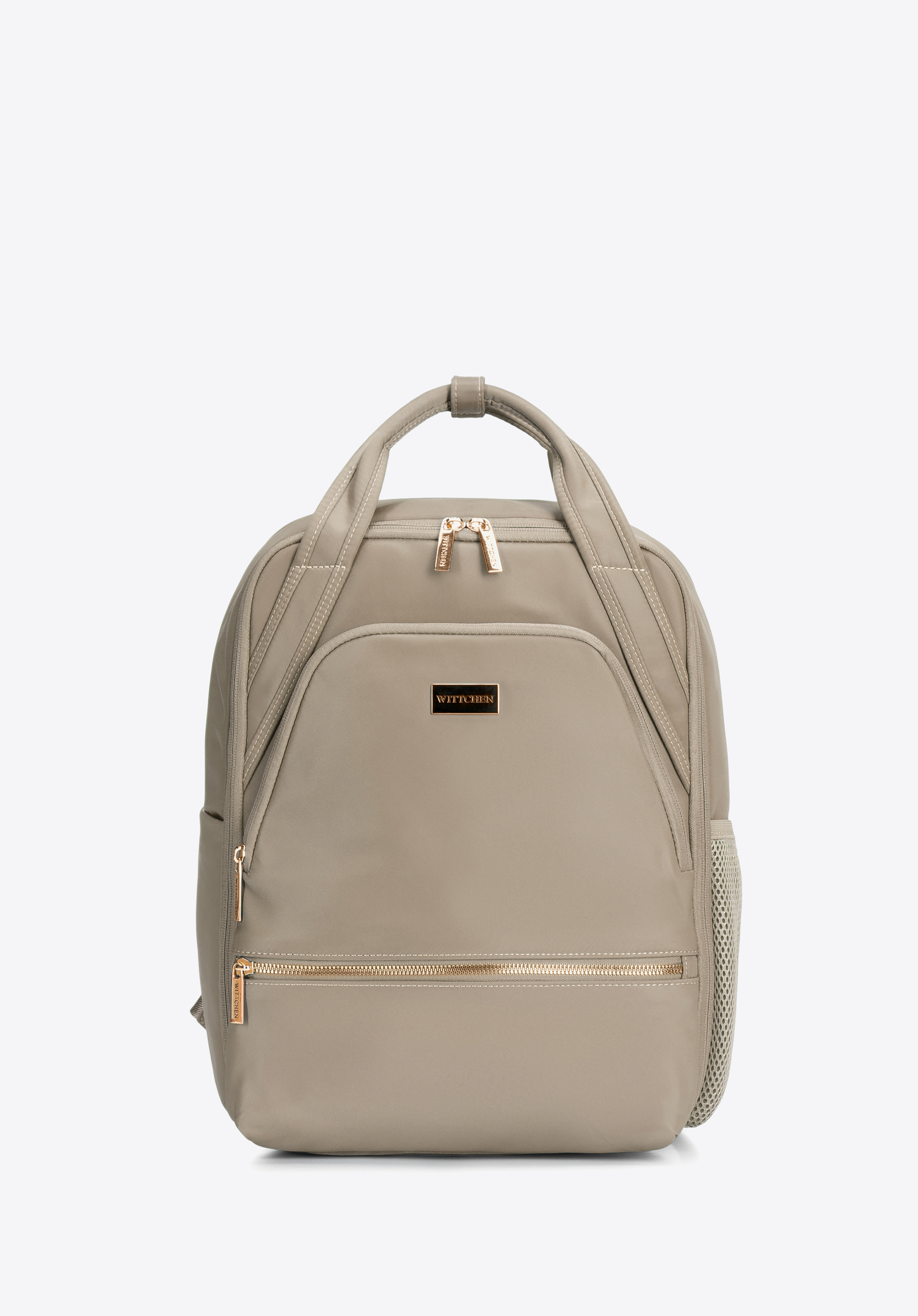 Nylon 15,6" laptop hátizsák, bézs, 29-3P-201-9, Fénykép 1