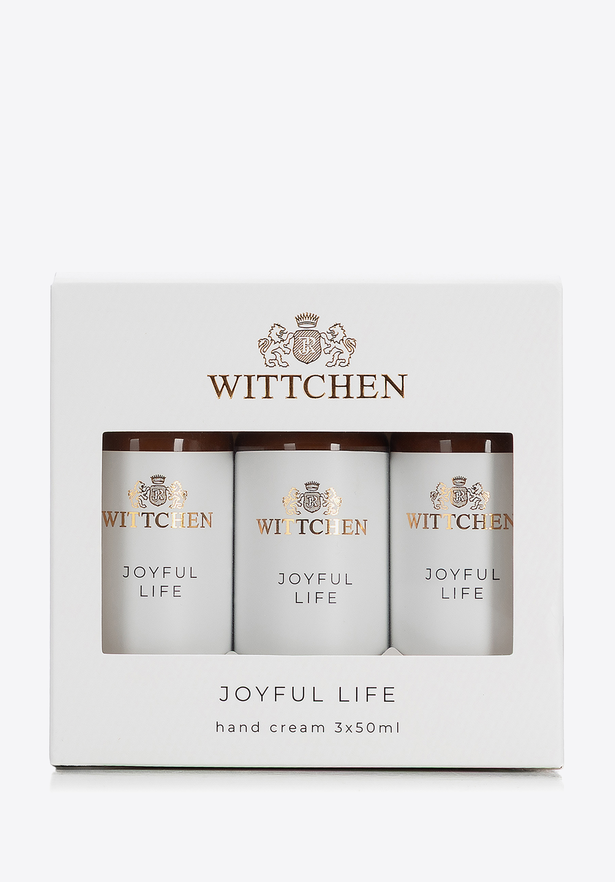 Cestovná sada krémov na ruky Joyful Life, biela, 1-HS-300-0J, Obrázok 1