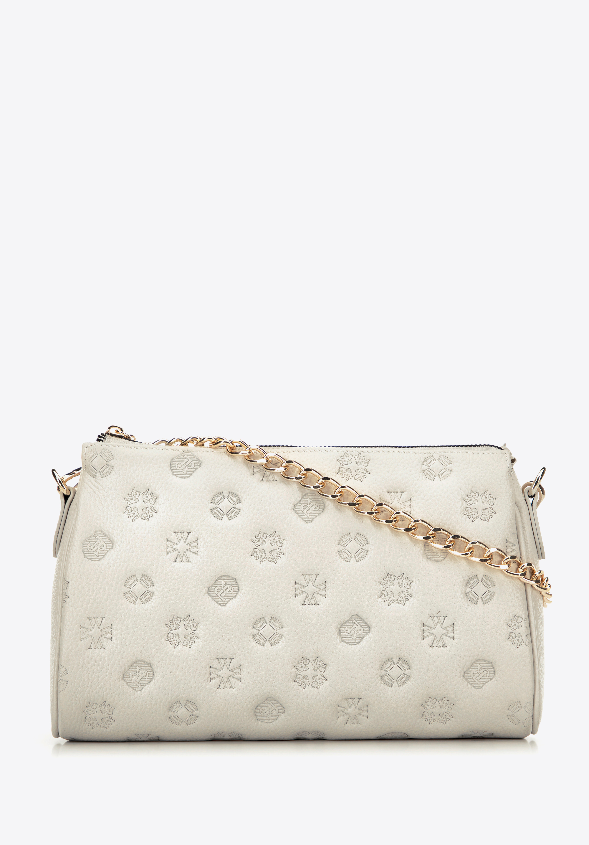 Crossbody kabelka z embosovanej kože