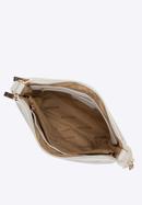 Dámská kabelka s přední kapsou, bílá, 98-4Y-216-1, Obrázek 3
