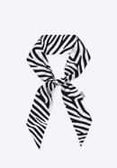 Dámský hedvábný šátek, bílo-černá, 97-7T-001-X2, Obrázek 1