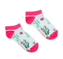 Dámské ponožky, bílo-růžová, 92-SK-005-X2-35/37, Obrázek 1