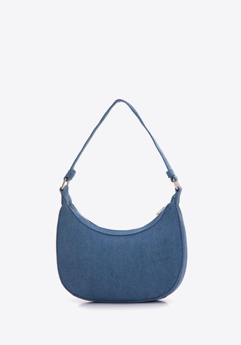 Baguette-Tasche aus Denim, blau, 97-4Y-215-7, Bild 2