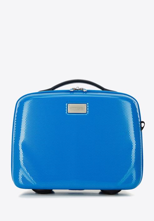 Einfarbiger Kofferset aus Polycarbonat, blau, 56-3P-57K-95, Bild 13
