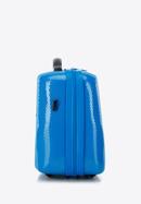 Einfarbiger Kofferset aus Polycarbonat, blau, 56-3P-57K-95, Bild 14