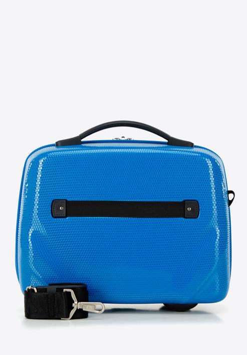 Einfarbiger Kofferset aus Polycarbonat, blau, 56-3P-57K-95, Bild 16