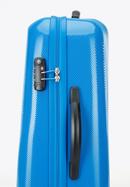 Einfarbiger Kofferset aus Polycarbonat, blau, 56-3P-57K-95, Bild 9