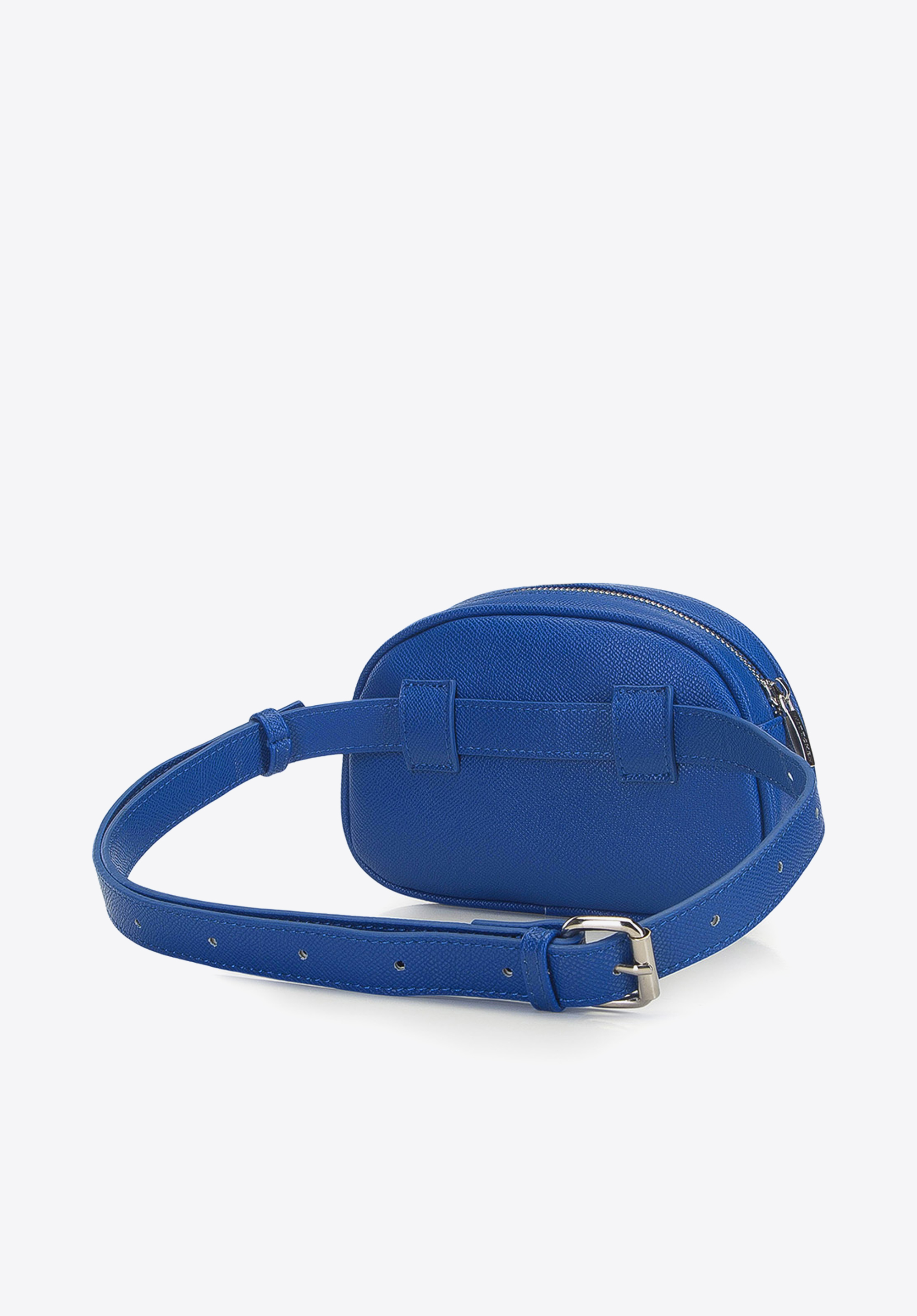 GÜRTELTASCHE IN OVALER FORM, blau, 91-4Y-306-7, Bild 1