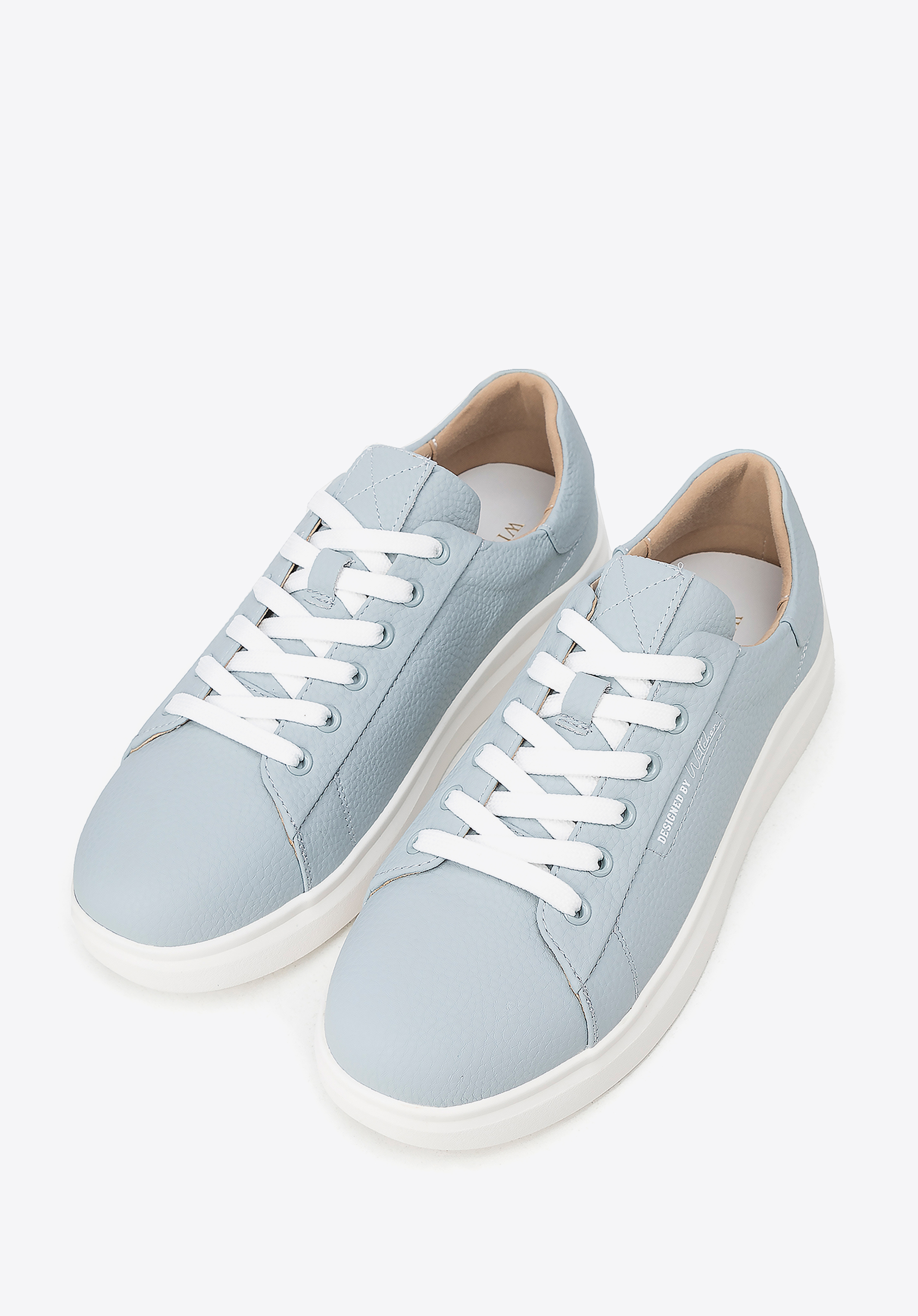 Klassische Plateau-Sneaker für Damen, blau, 100-D-951-7-38, Bild 1