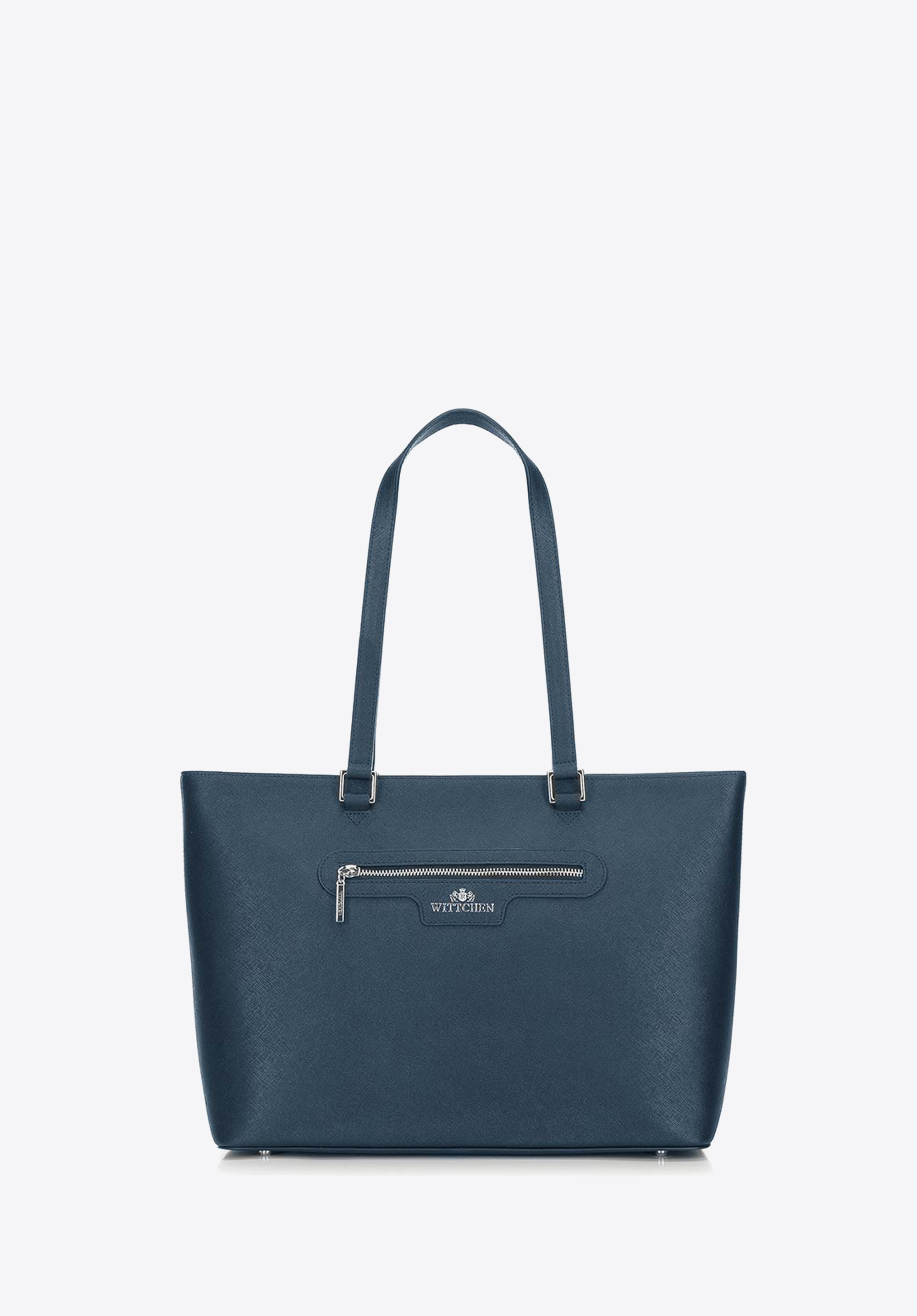 KLASSISCHE SHOPPER-TASCHE AUS LEDER