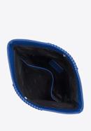 Kleine Damentasche aus Leder mit Riemen |WITTCHEN| 95-4E-647, blau, 95-4E-647-Z, Bild 3