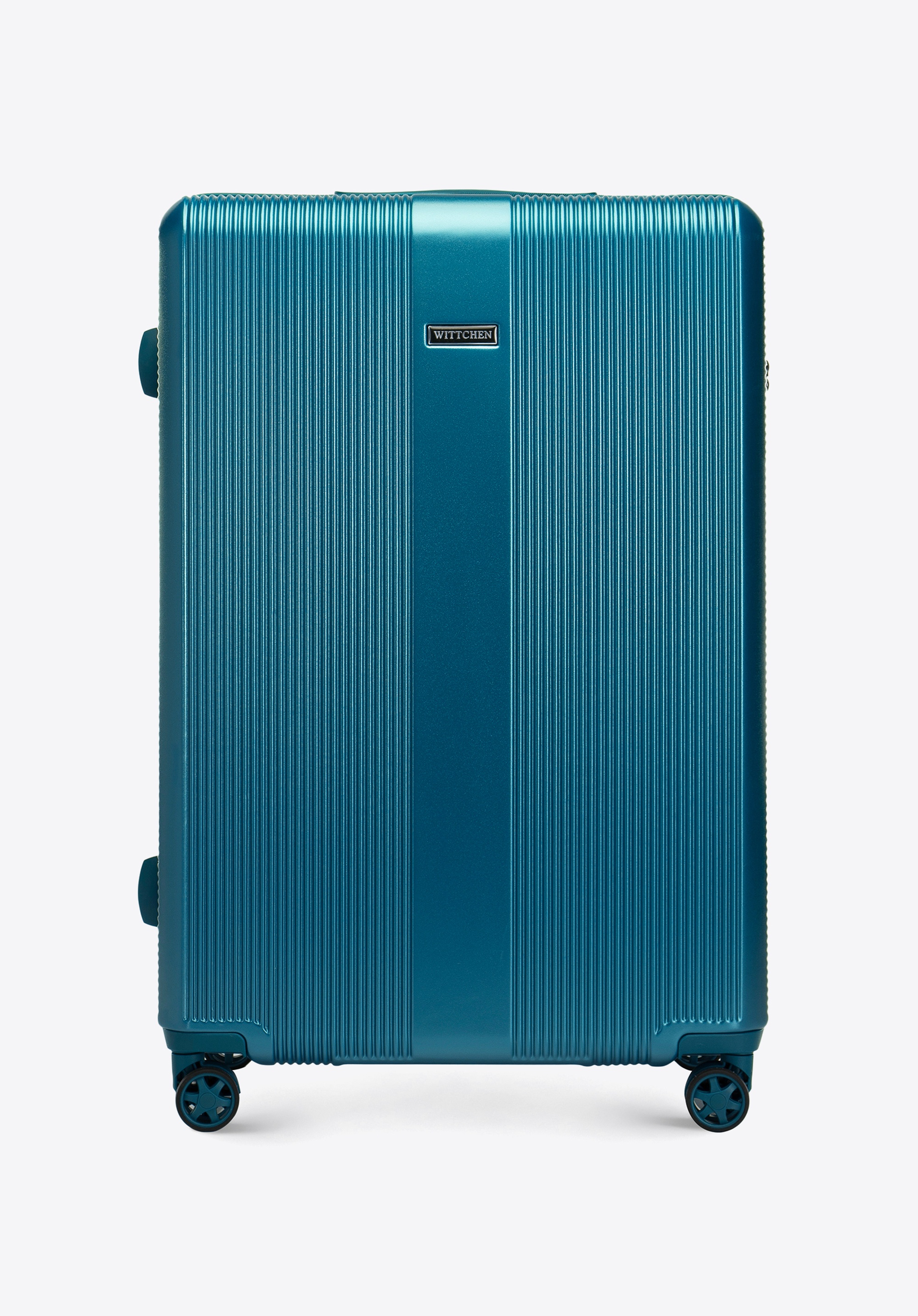 Großer Koffer aus Polycarbonat, blau, 56-3P-903-91, Bild 1