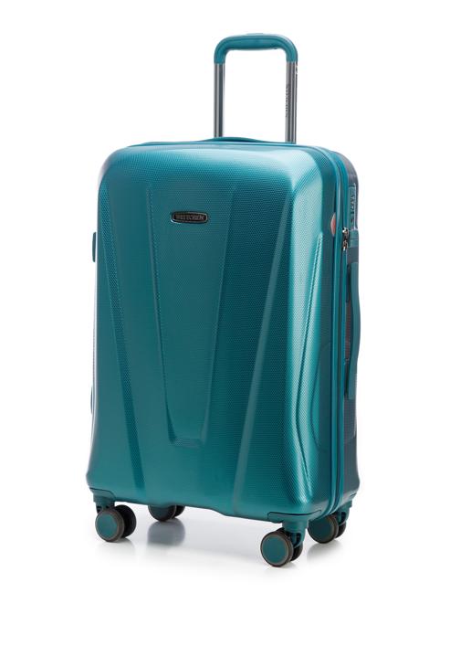 Mittelgroßer Koffer, blau, 56-3P-122-96, Bild 4