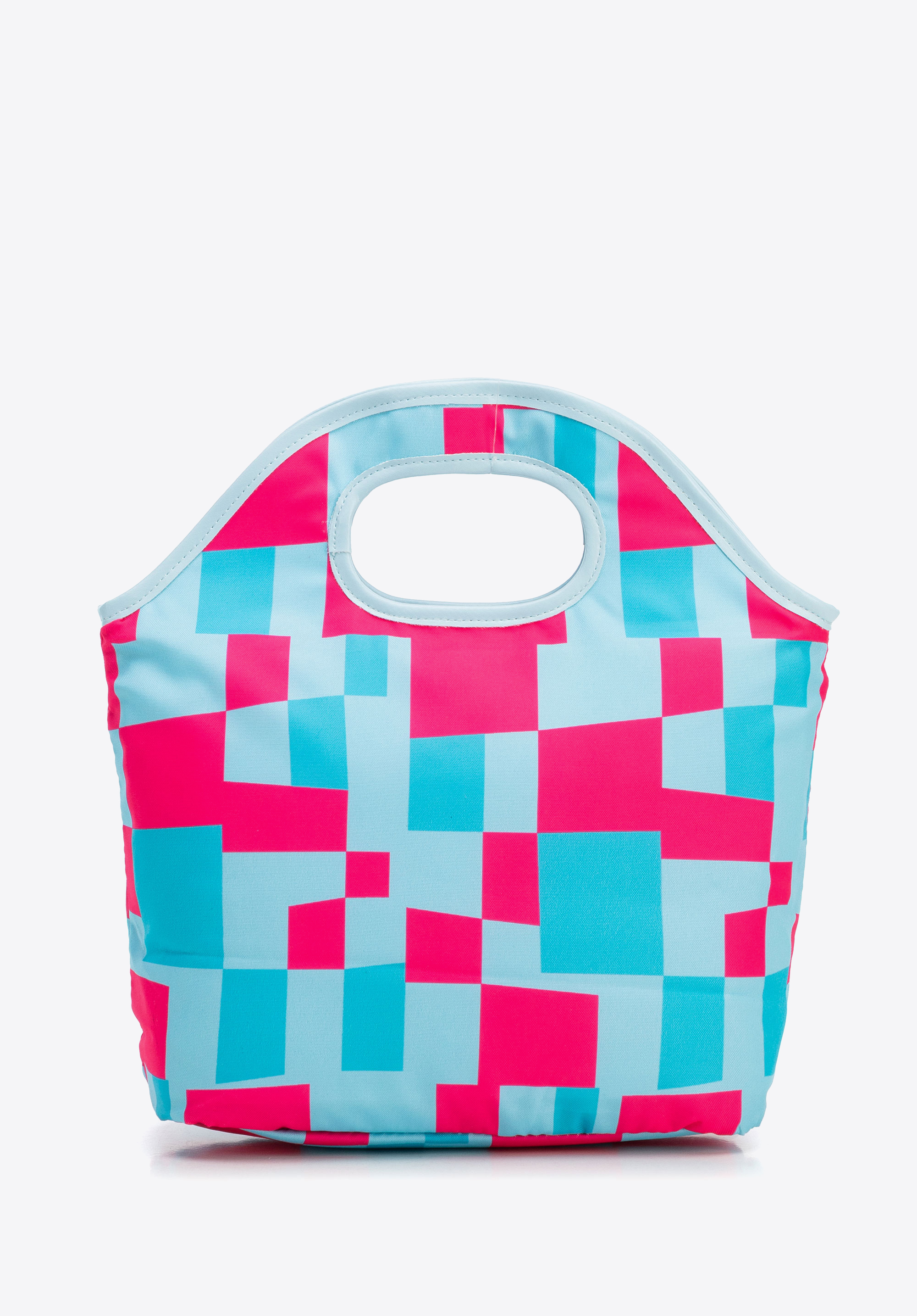 LUNCHBOXTASCHE, blau-rosa, 56-3-019-TP, Bild 1