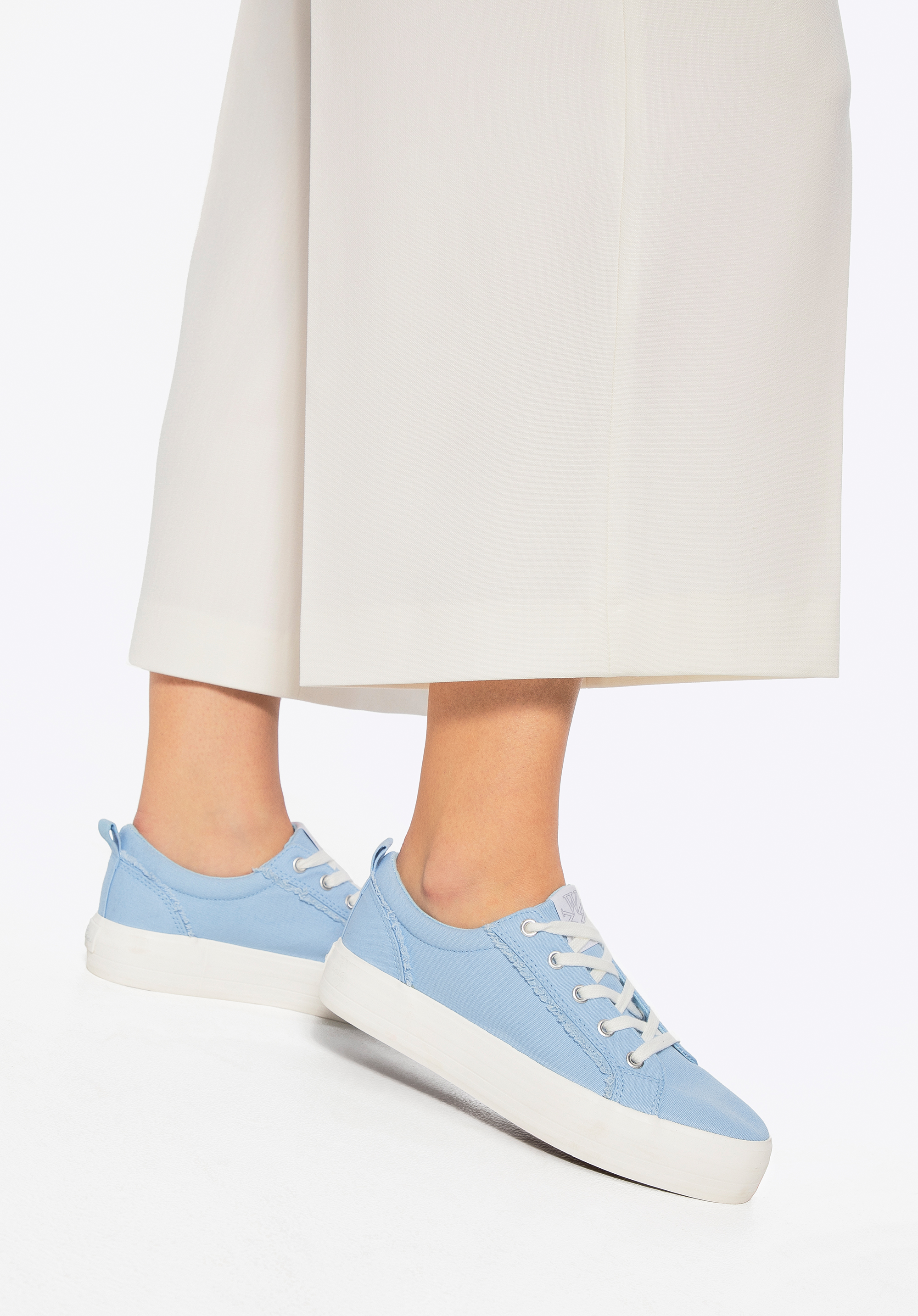 Stoff-Sneakers für Damen, blau, 100-DP-800-N-39, Bild 1