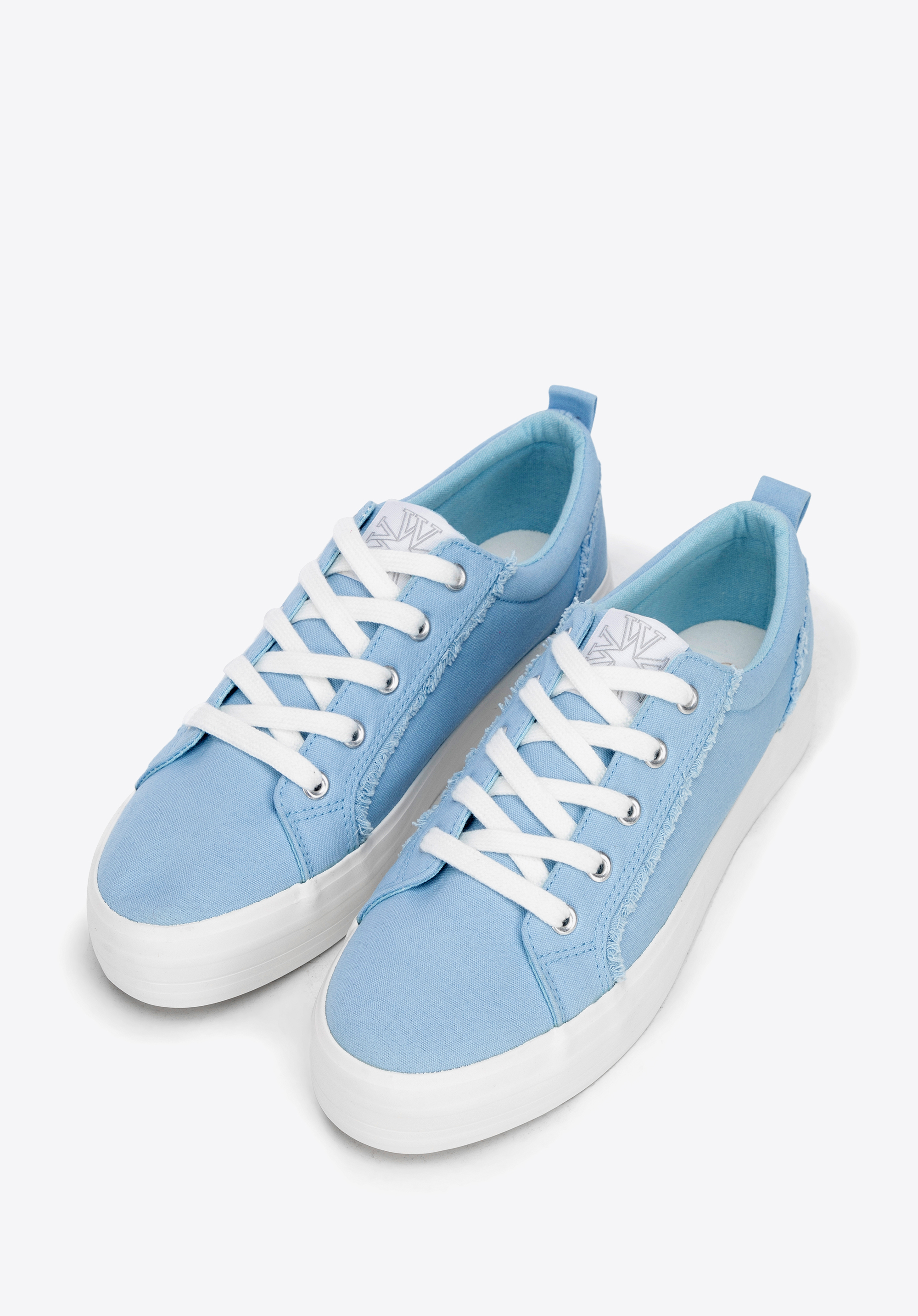 Stoff-Sneakers für Damen, blau, 100-DP-800-N-37, Bild 1