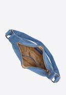 Baguette-Tasche aus Denim, blau, 97-4Y-215-7, Bild 4