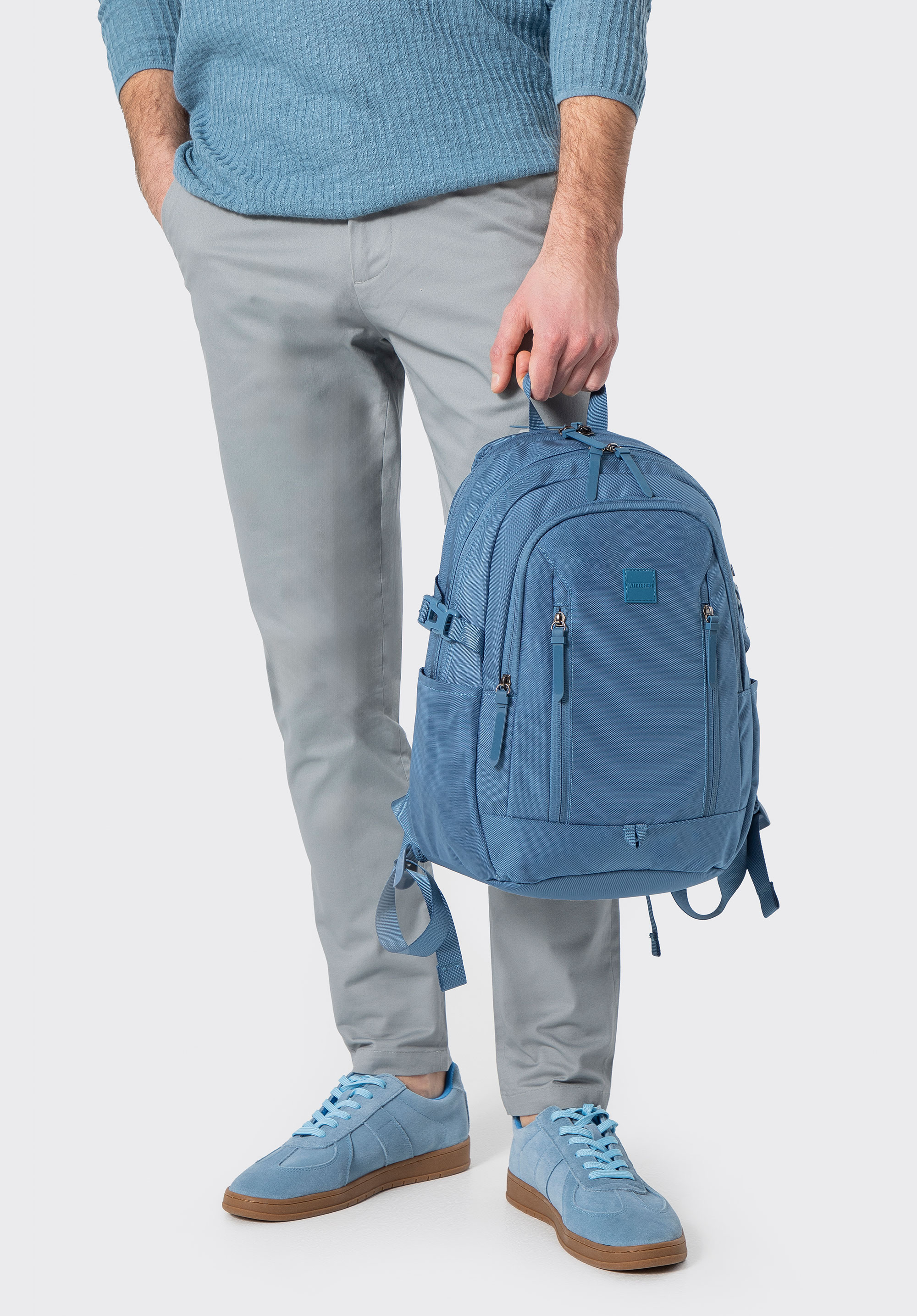 Universal-Rucksack für Flugreisen, blau, 102-3P-803-N, Bild 1