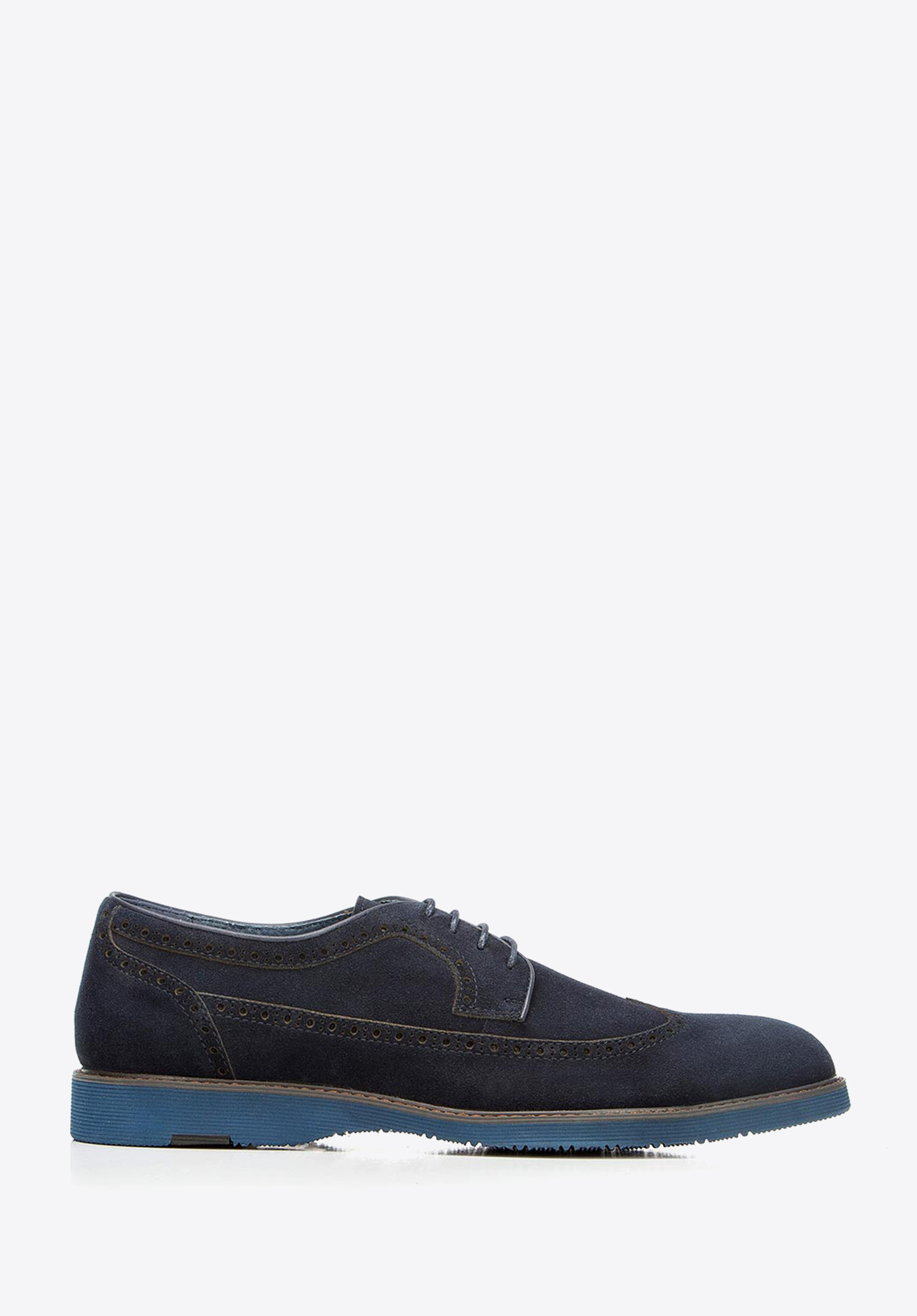 Brogues drepte de piele intoarsa pentru barbati