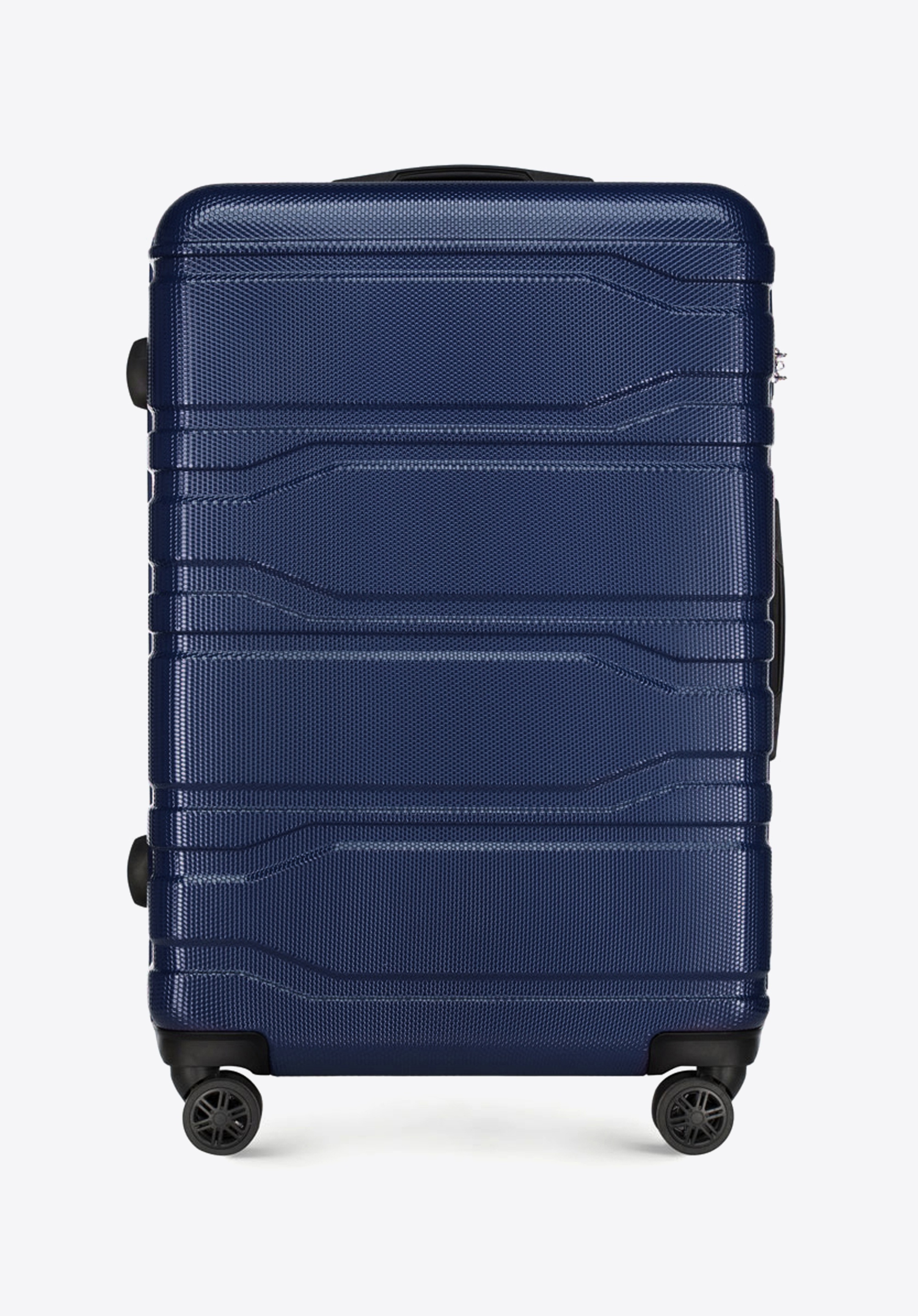 Geamantan mare din policarbonat ștanțat, bleumarin, 56-3P-983-91, Fotografie 1