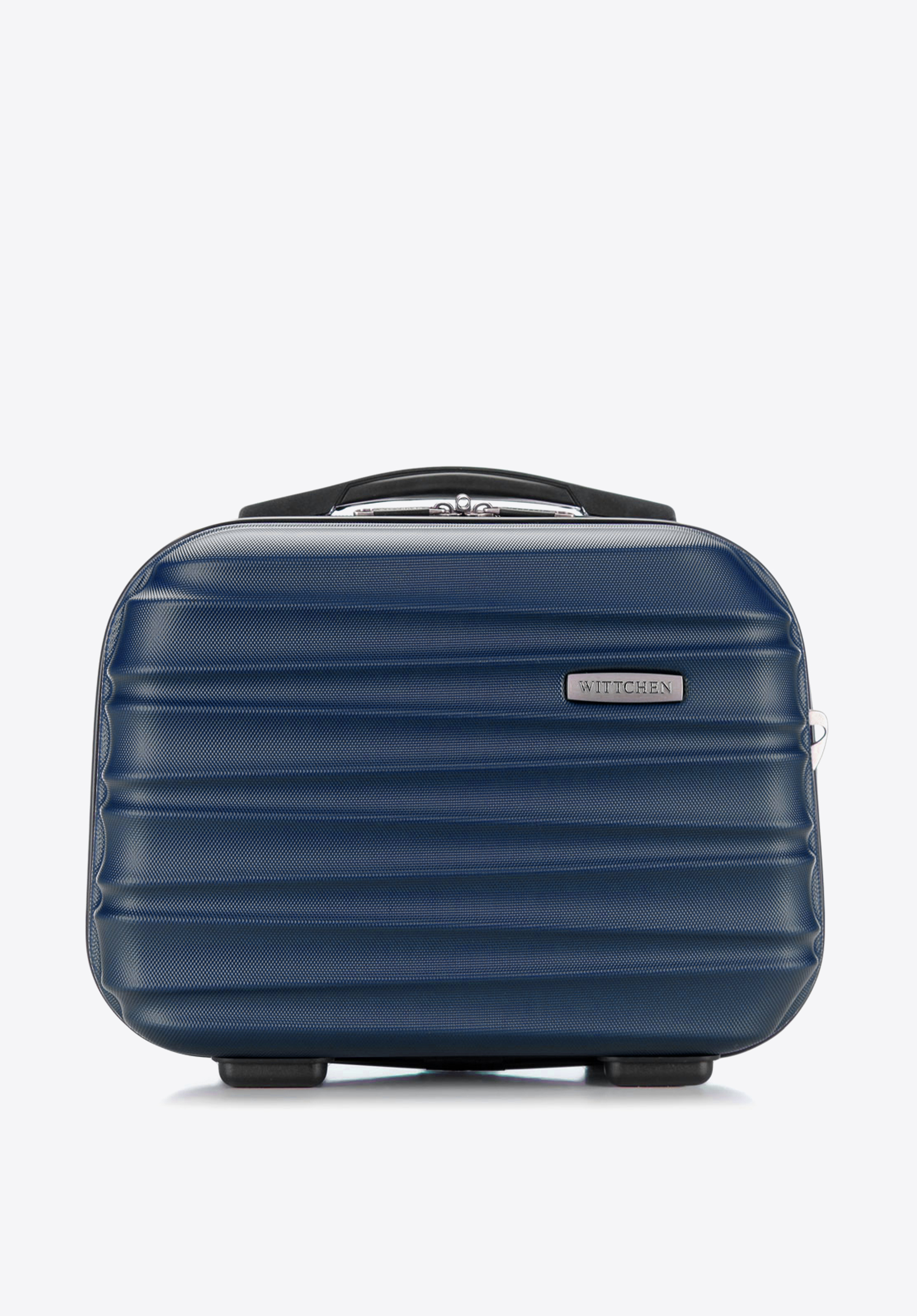 Geantă de călătorie pentru cosmetice din ABS, bleumarin, 56-3A-314-55, Fotografie 1