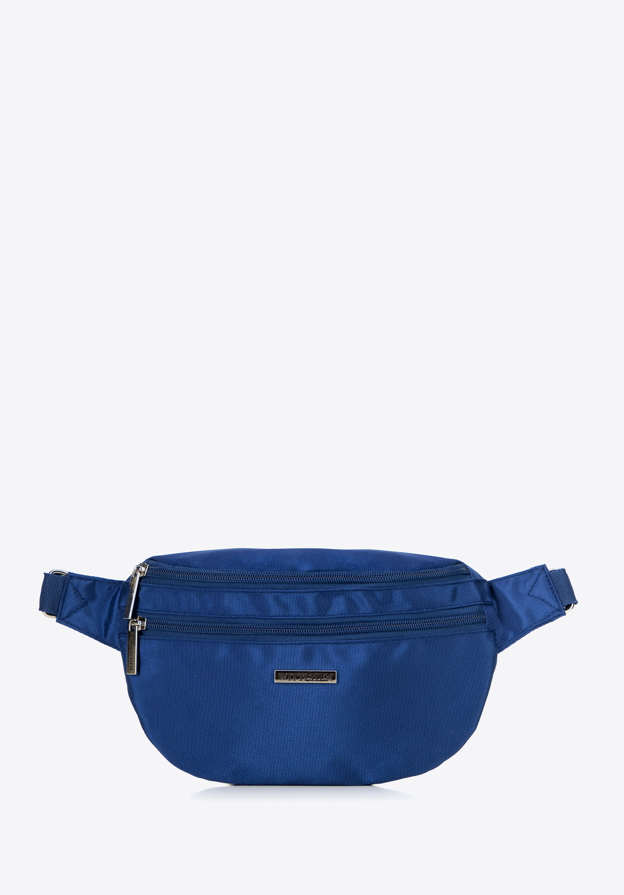 Geantă de talie din poliester cu curea detașabilă, bleumarin, 29-2P-000-90, Fotografie 1