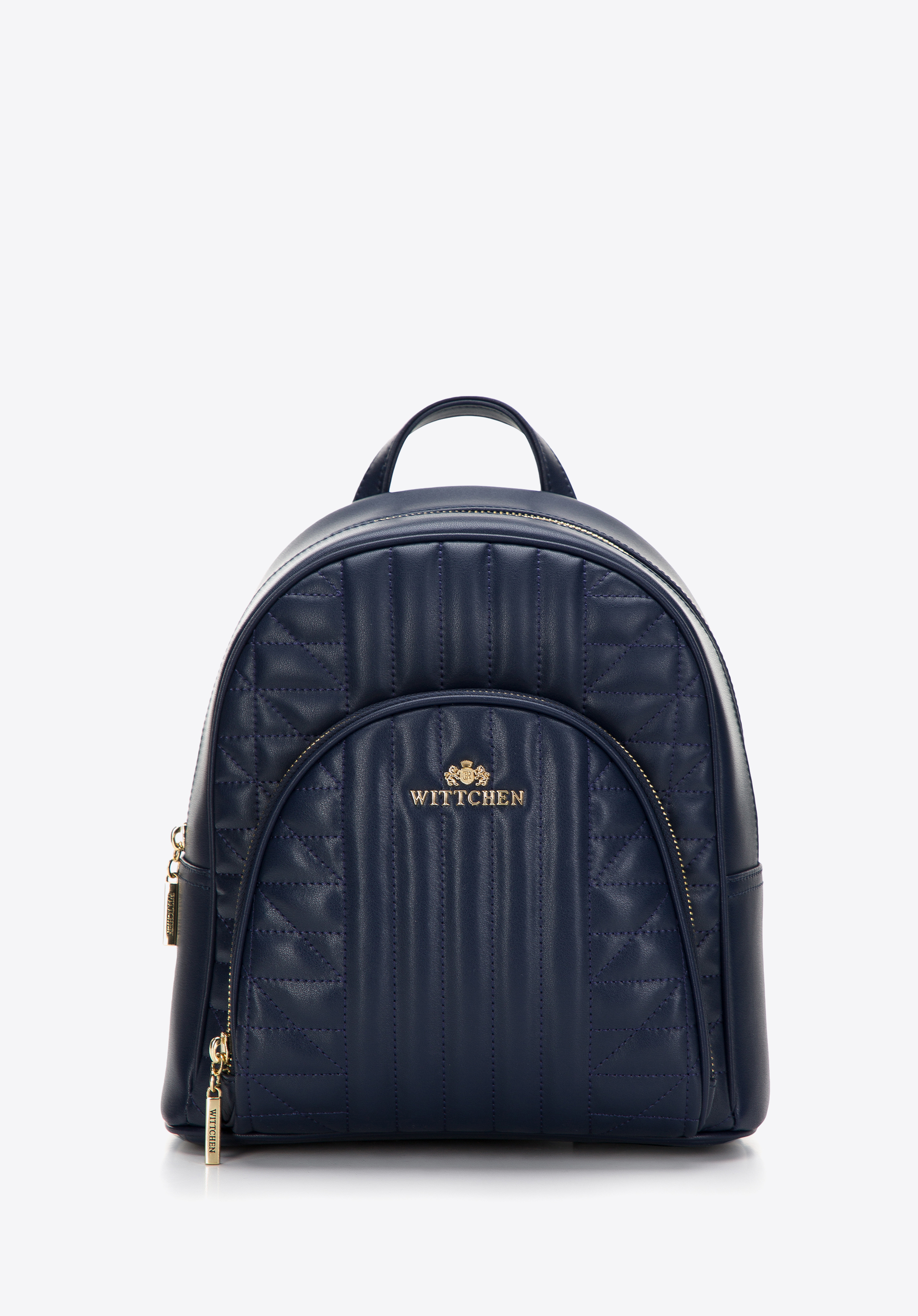 Geantă rucsac matlasată din piele