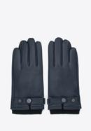 Mănuși pentru bărbați, bleumarin, 39-6-704-1-L, Fotografie 3