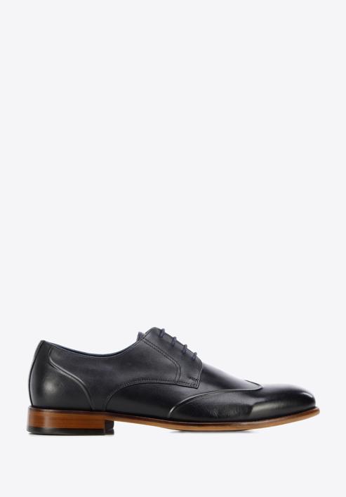 Pantofi formali de piele pentru bărbați, bleumarin, 96-M-520-1-40, Fotografie 1