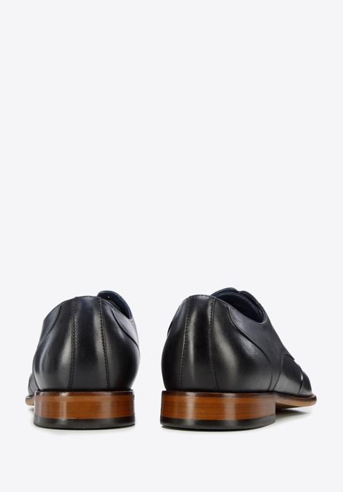 Pantofi formali de piele pentru bărbați, bleumarin, 96-M-520-1-40, Fotografie 5