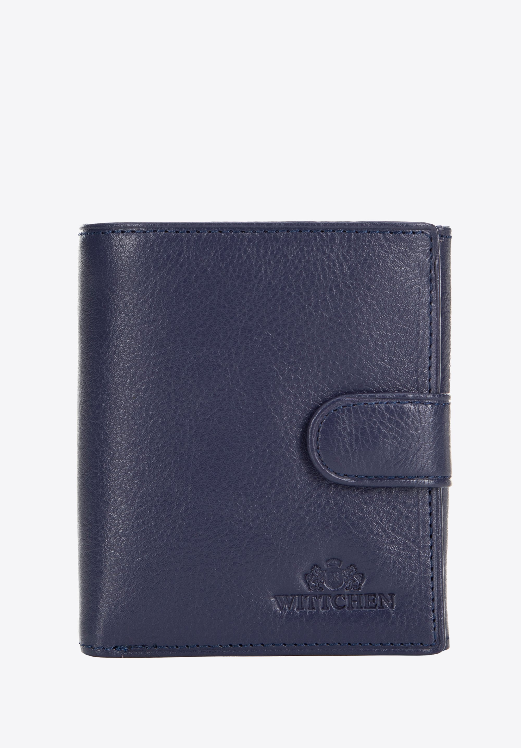 Portofel din piele pentru bărbați, bleumarin, 21-1-010-NL, Fotografie 1