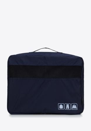 Set organizator valiză cu inserție din plasă, bleumarin, 56-3-200-90, Fotografie 1