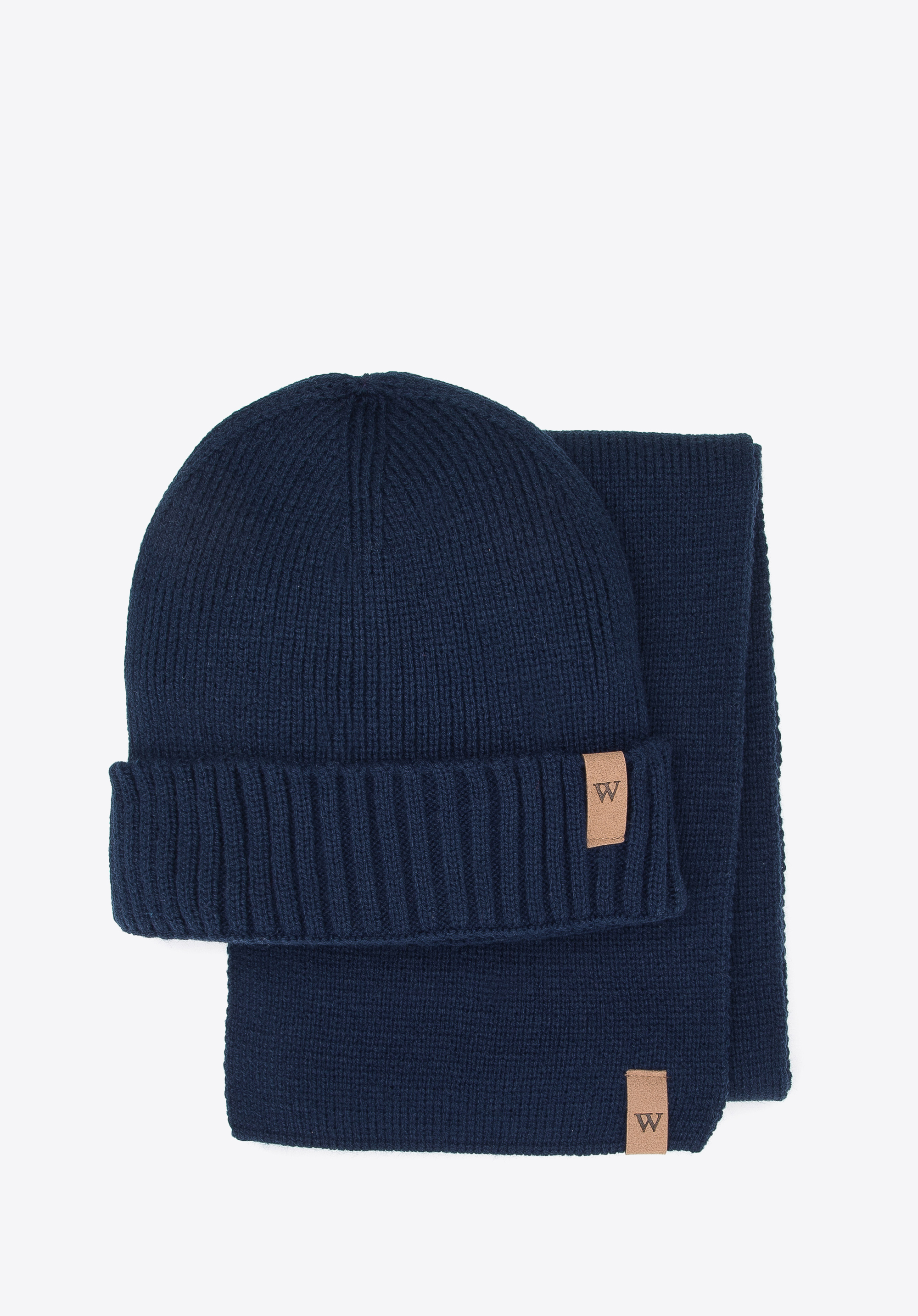 Set simplu de iarnă pentru bărbați, bleumarin, 95-SF-003-7, Fotografie 1