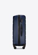 Set valize ABS canelate, bleumarin, 56-3A-65S-90, Fotografie 3