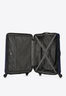 Set valize ABS canelate, bleumarin, 56-3A-65S-01, Fotografie 6
