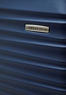 Valiză de cabină cu ABS, cu dungi orizontale, bleumarin, 56-3A-311-85, Fotografie 7