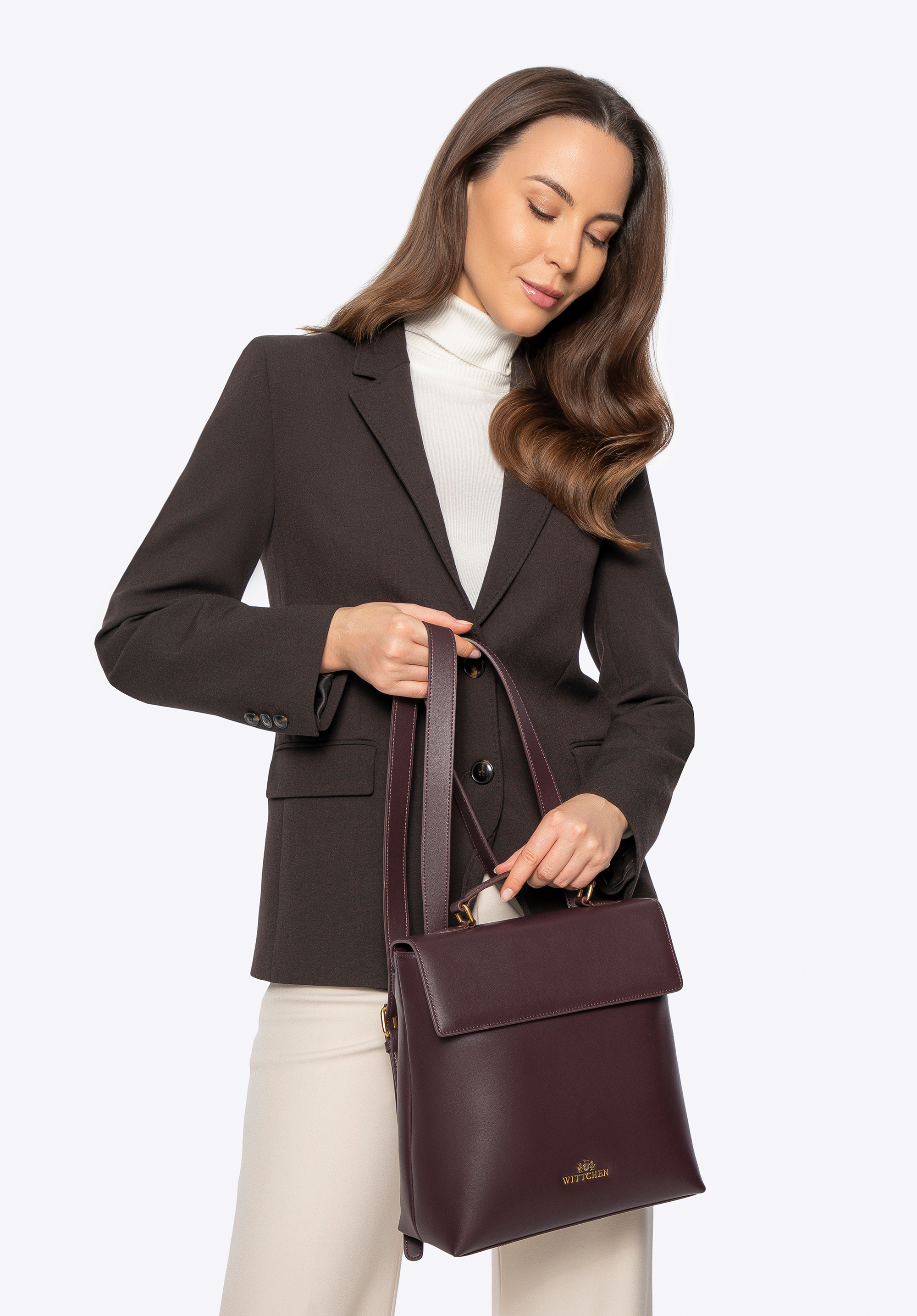 Batoh, bordová, 101-4E-200-3, Obrázok 1