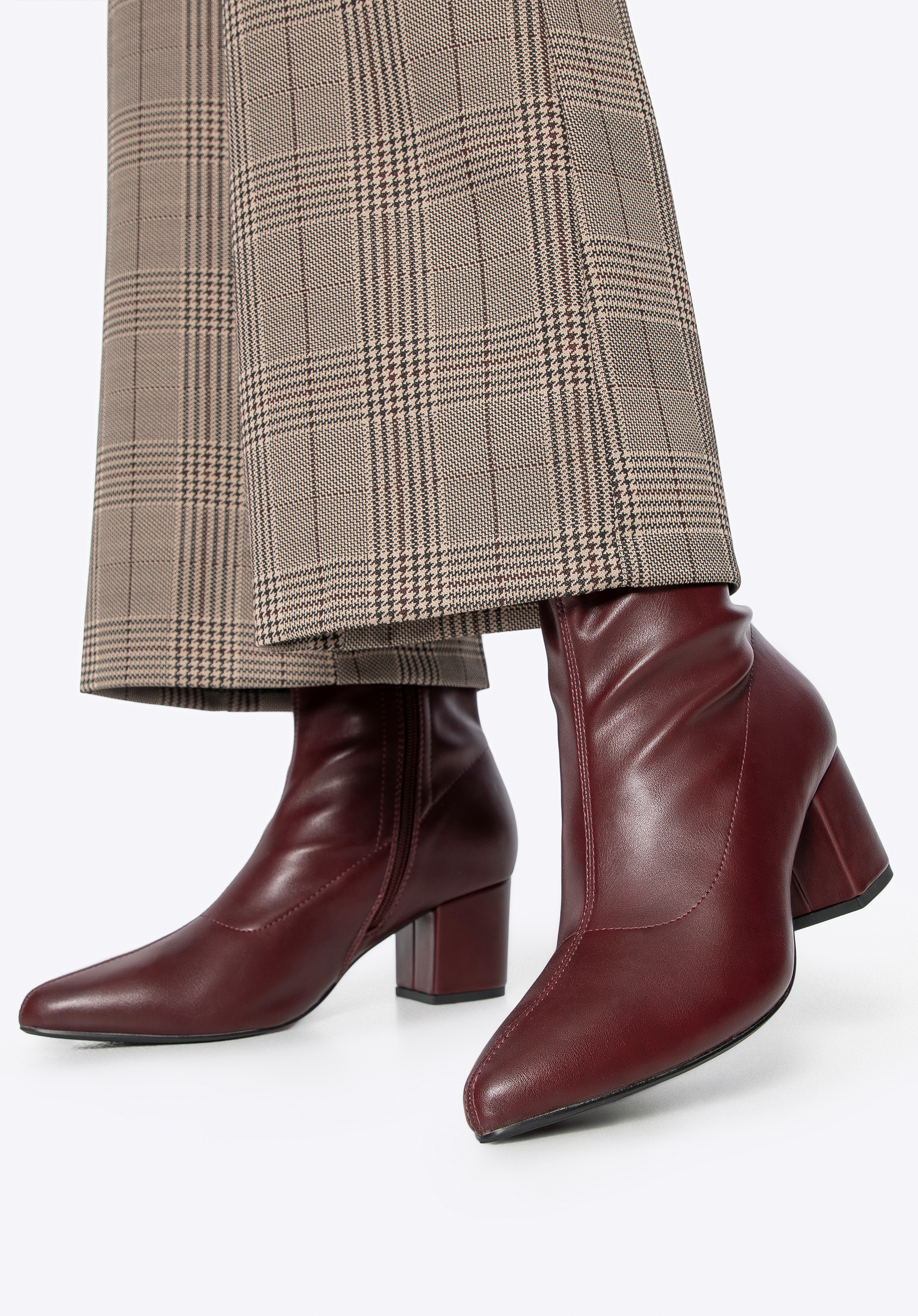 Topánky, bordová, 101-DP-852-3-37, Obrázok 1