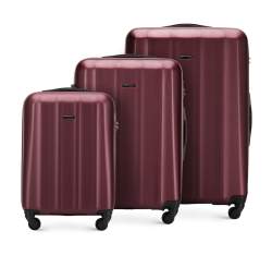 Комплект чемоданов, бордовый, 56-3P-11S-35, Фотография 1
