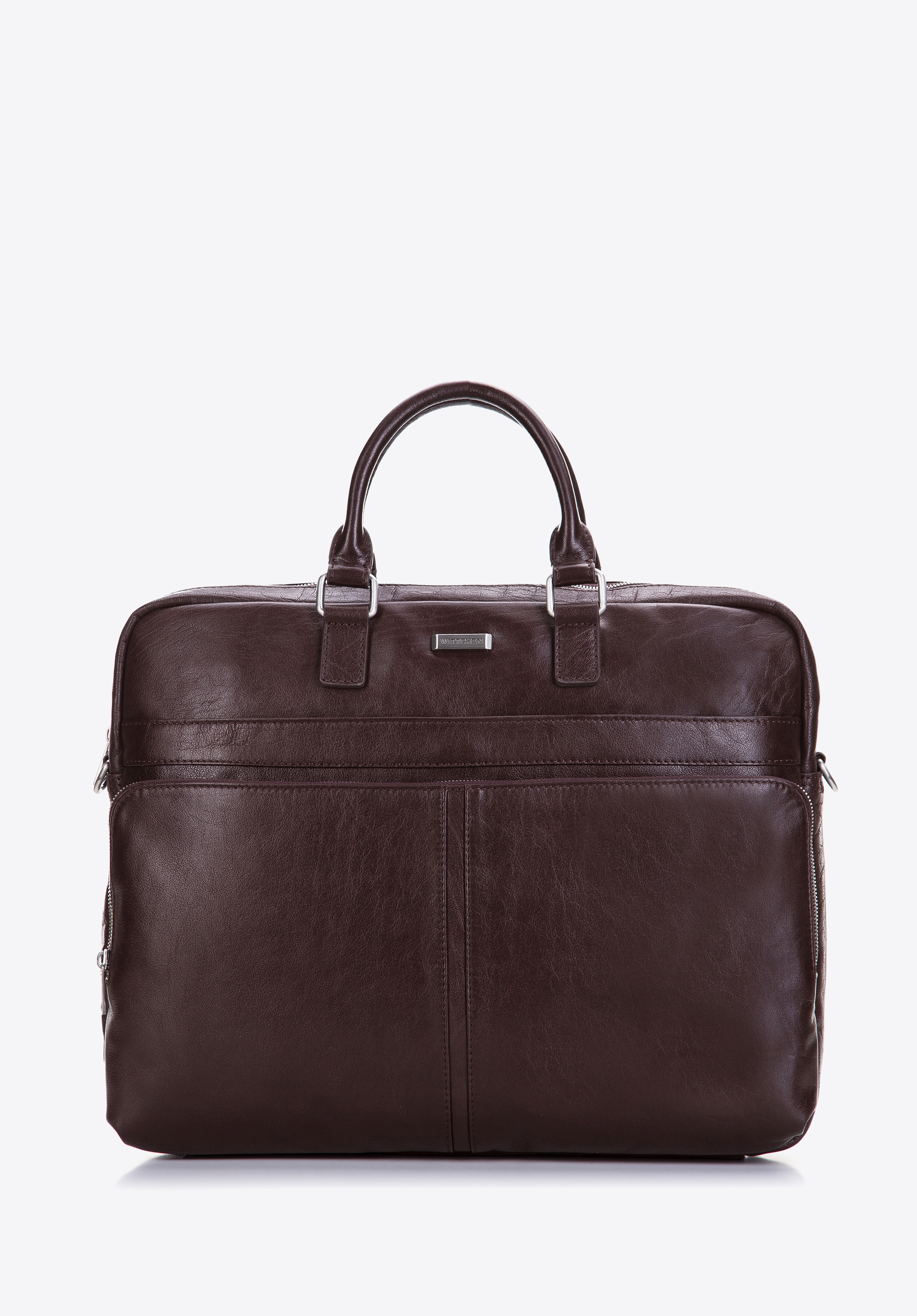 Laptoptasche für Herren aus Leder 17-Zoll