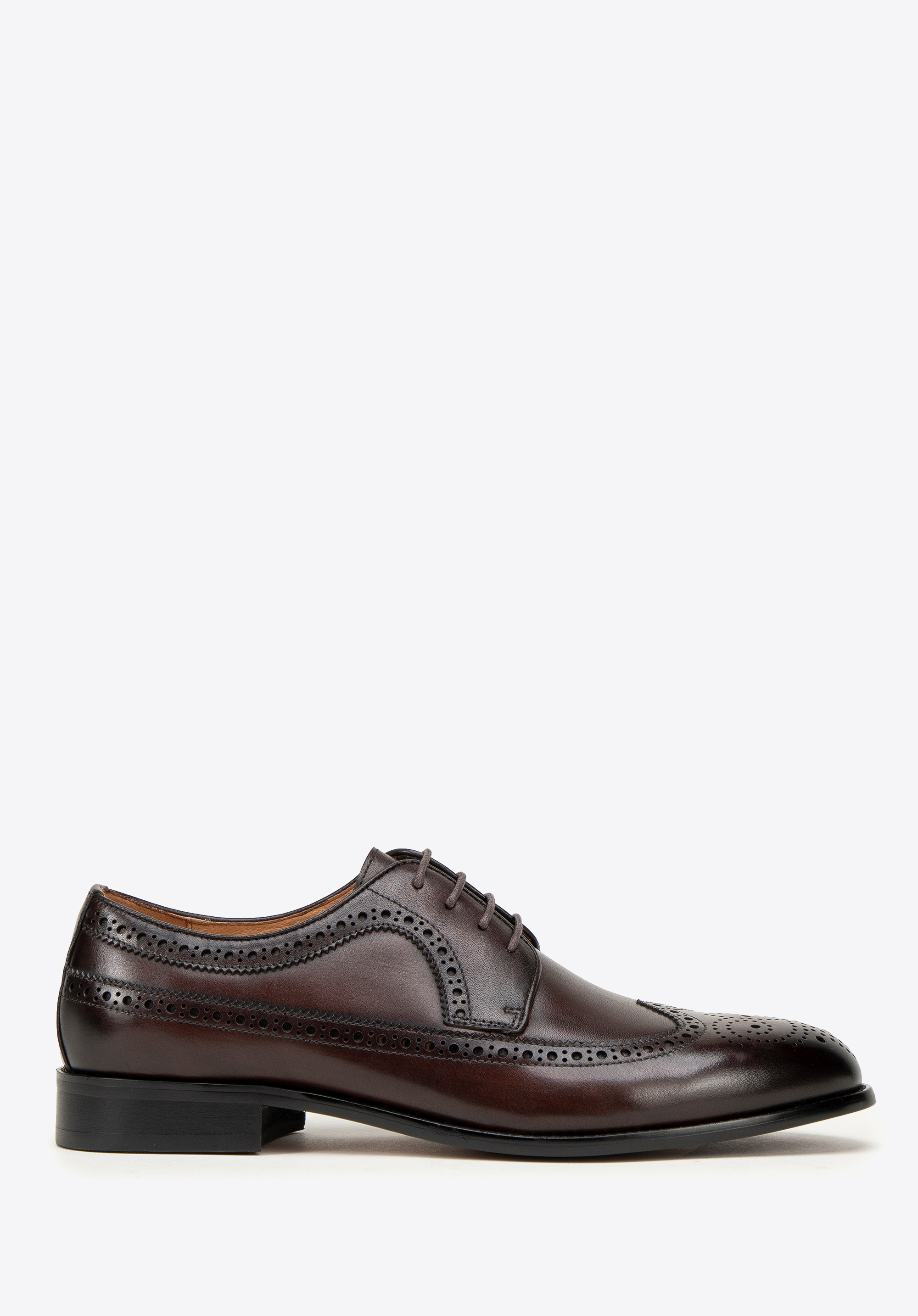 Brogues aus Vollnarbenleder für Männer, braun, 99-M-305-4-42, Bild 1