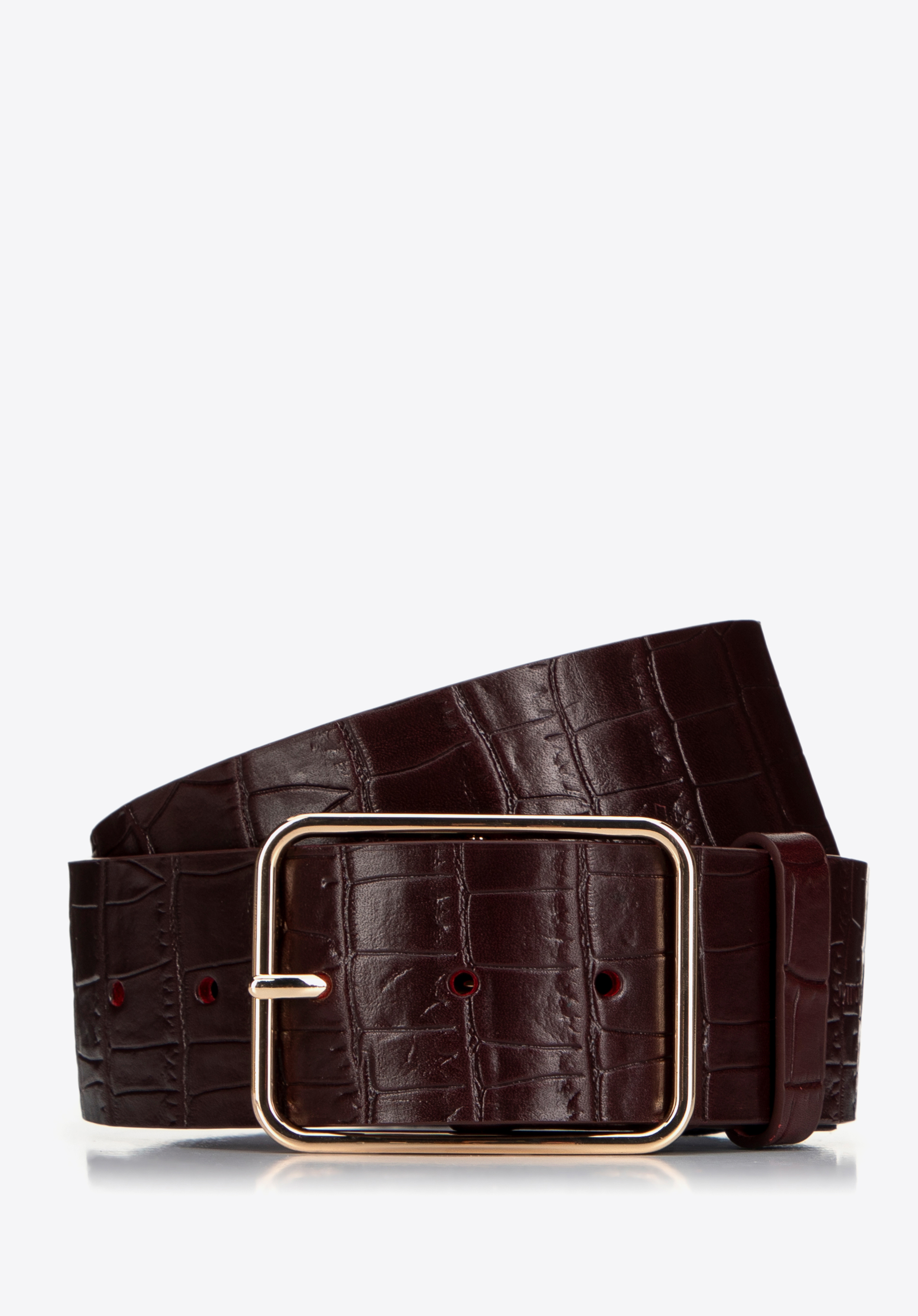 Damengürtel aus Leder, braun, 99-8D-121-4-L, Bild 1
