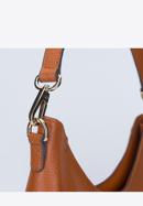 Halbmond-Tasche aus Leder, braun, 93-4E-608-5, Bild 4