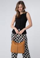 Handtasche für Frauen mit Nieten, braun, 98-4Y-603-1, Bild 15