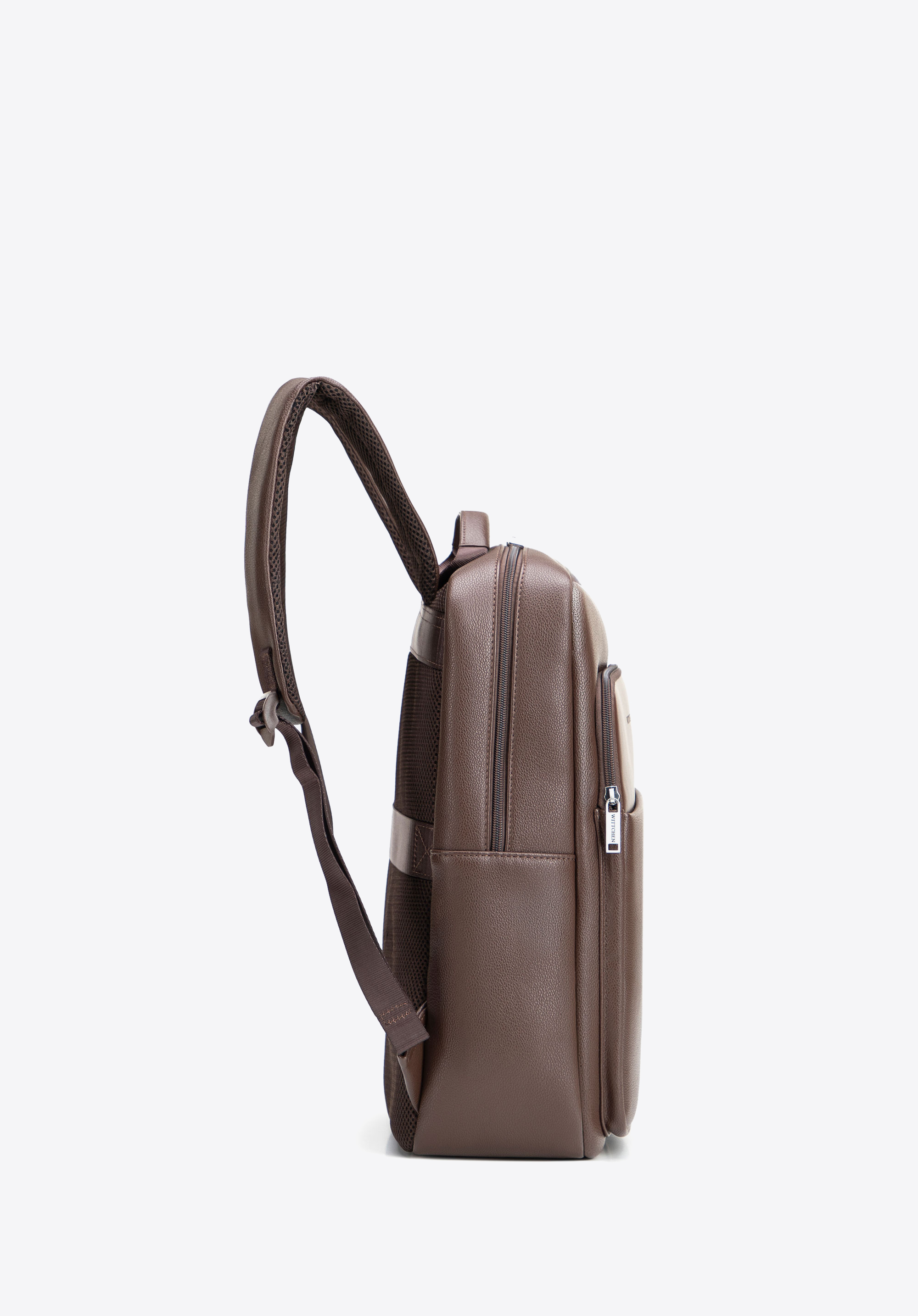 Herren-Laptop-Rucksack (15,6 Zoll) mit mehreren Fächern, braun, 102-3P-916-4, Bild 1